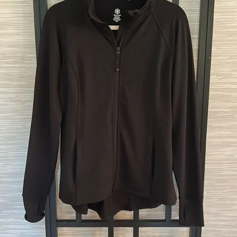 Juicy Couture Black velvet rhinestone jacket.